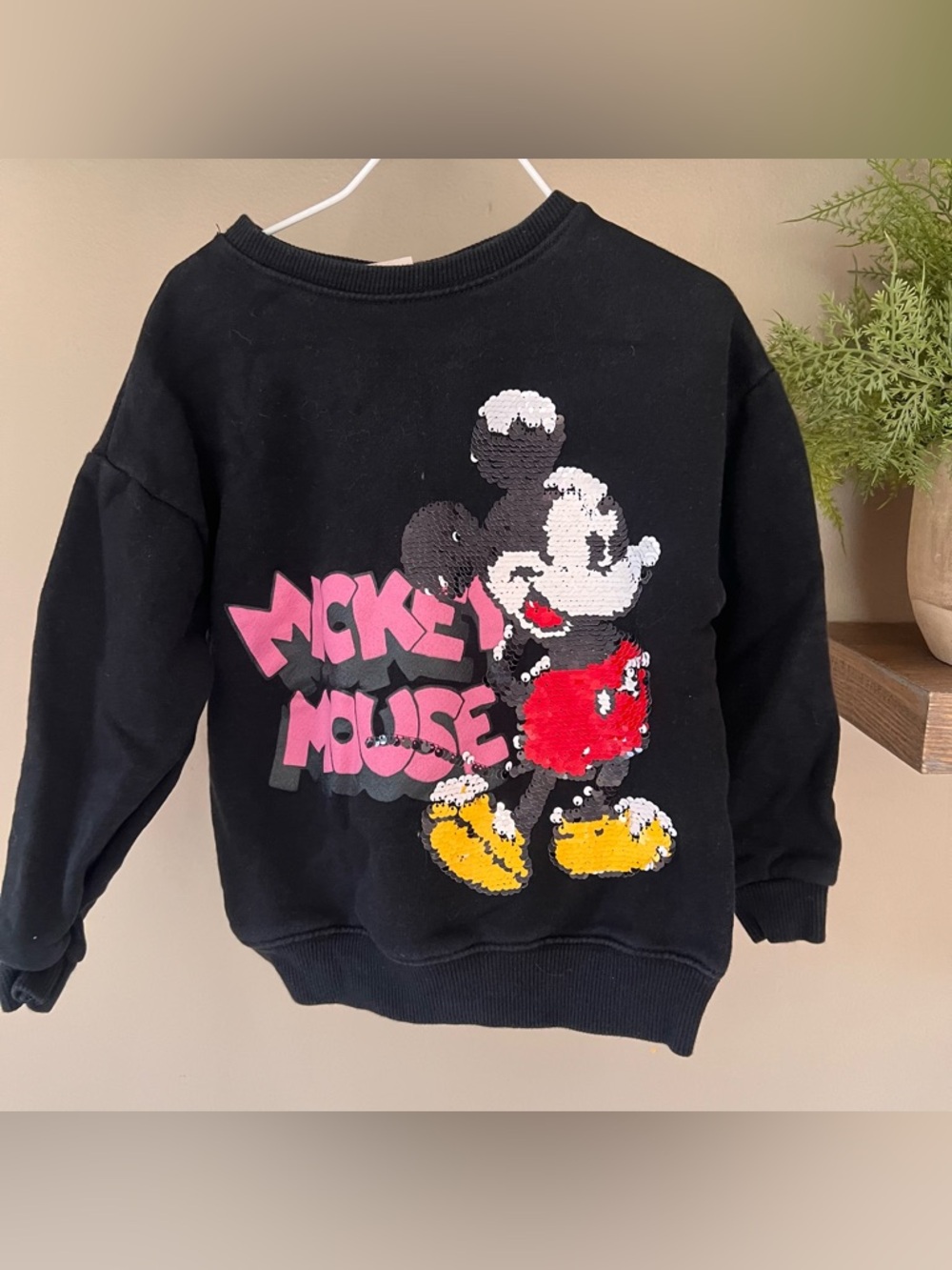 Zara Mickey sweatshirt